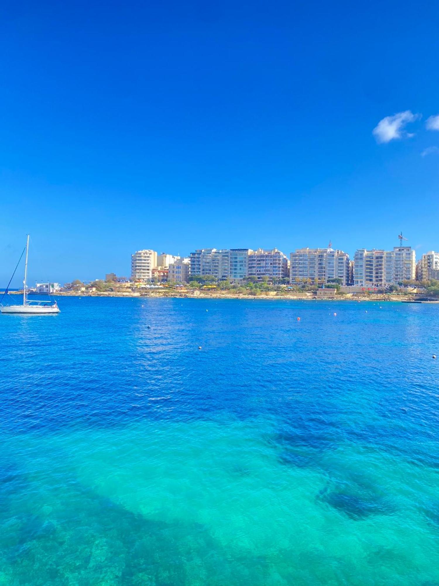 Tigne Sliema Three Bedrooms Apartment Exterior foto